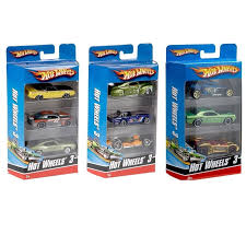 MATTEL HOT WHEELS LOT DE 3 VOITURES STYLES