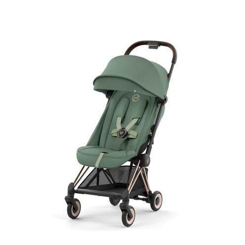 CYBEX PLATINIUM POUSSETTE COYA Rosegold - LEAF GREEN