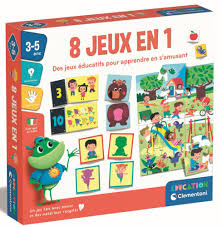 CLEMENTONI 8 JEUX EN 1