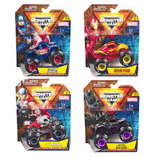 SPIN MASTER MONSTER JAM MINI VOITURE CAPTAIN AMERICA