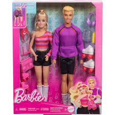 MATTEL COFFRET BARBIE ET KEN SUR ROUES 65 ANNIVERSAIRE
