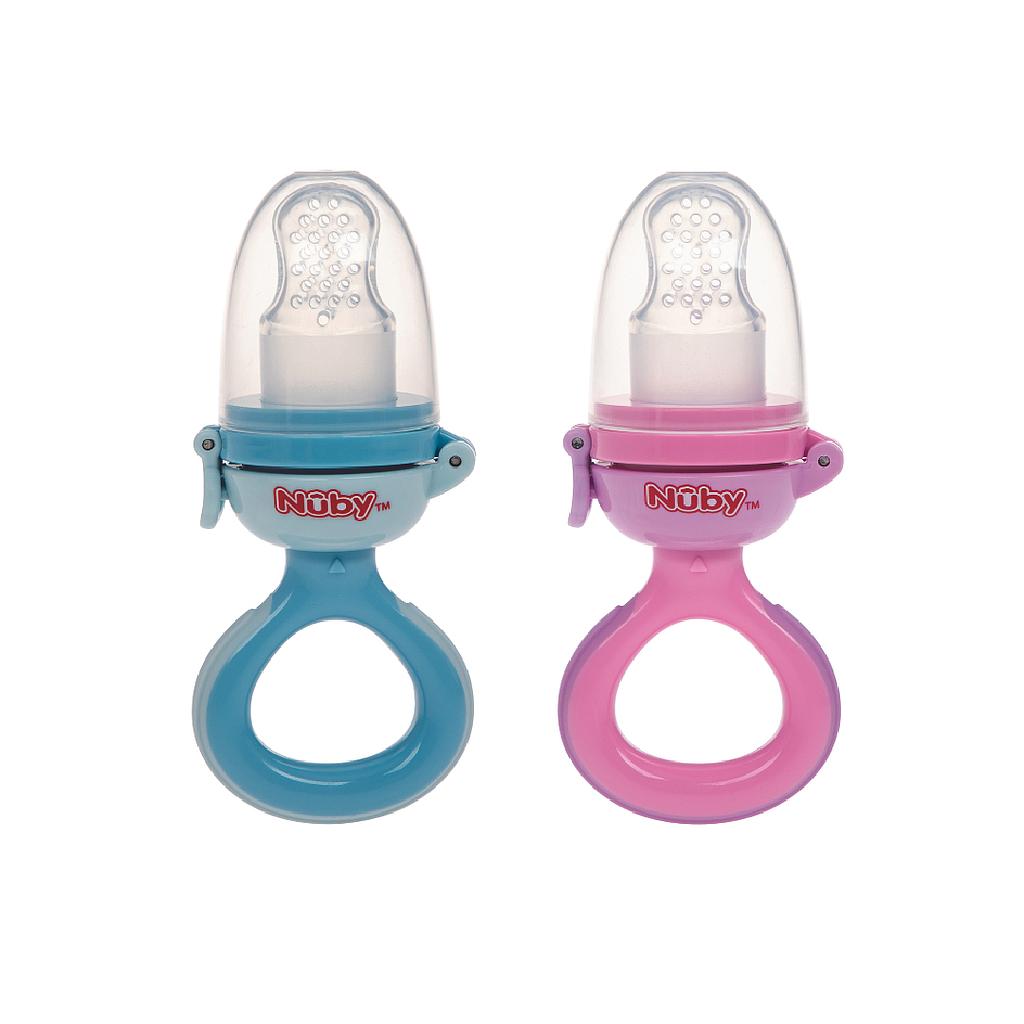NUBY Grignoteur en silicone - 6 mois +