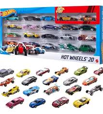 MATTEL HOT WHEELS COFFRET 20 VOITURES