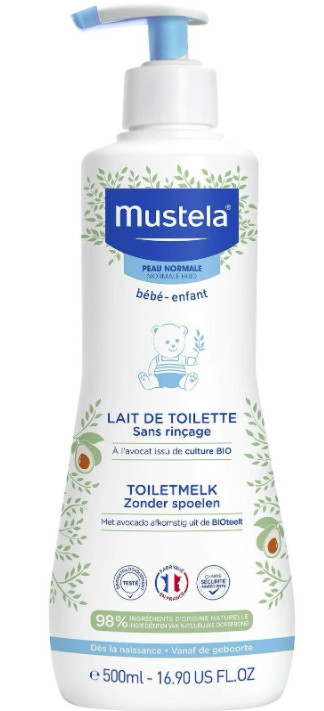 MUSTELA Lait de Toilette Sans Rinçage 750 ml