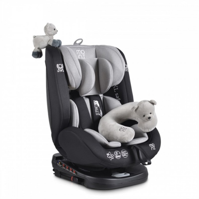 MONI SIEGE AUTO SERENGETI ISOFIX 0-36KG 360° GRIS