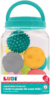 LUDI ASSORTIMENT DE 8 BALLES