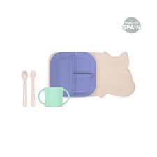 MINILAND Set vaisselle de diversification multi couleurs 5 pcs SUNSET