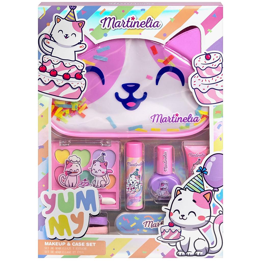 MARTINELIA SET DE MAQUILLAGE AVEC TROUSSE CHAT