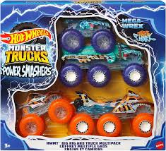 HOT WHEELS MONSTER TRUCK COFFRET MULTIPLE
