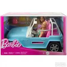 Mattel Barbie Voiture tout-terrain avec poupees