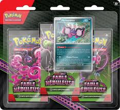 Blister De 3 Boosters Pêchaminus Ecarlate et Violet