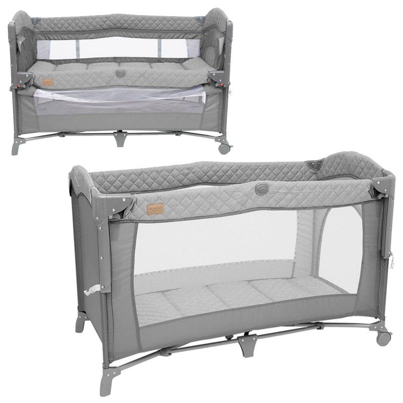 OLMITOS LIT DE VOYAGE CO-SLEEPING (GREY)