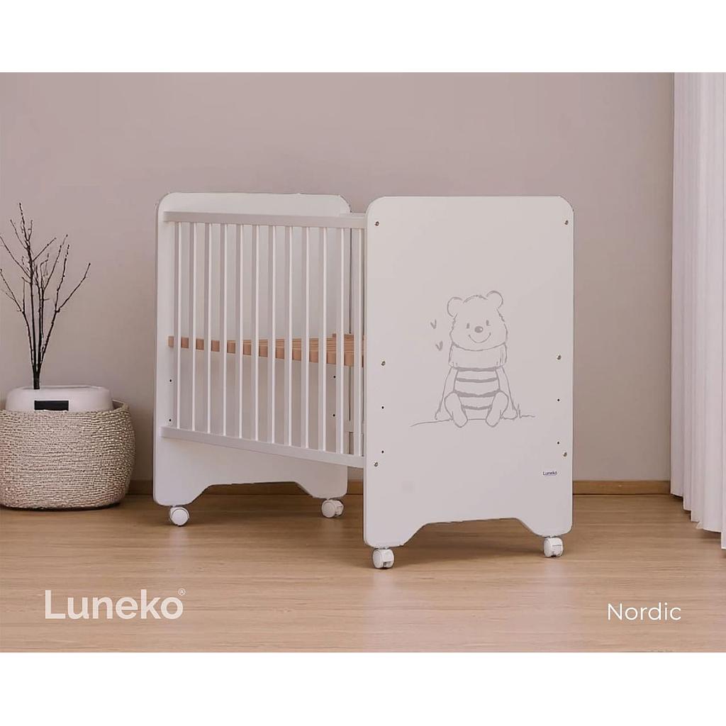 LUNEKO LIT EN BOIS NORDIC 120X60 CM