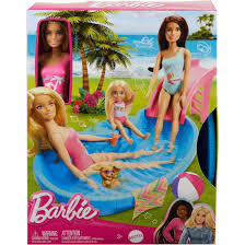 MATTEL BARBIE AVEC PISCINE PLAYSET
