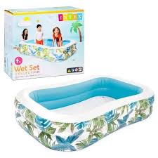 INTEX PISCINE RECTANGULAIRE TROPICAL 229/152/48 CM