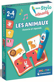 CLEMENTONI MON STYLO INTERACTIF LES ANIMAUX