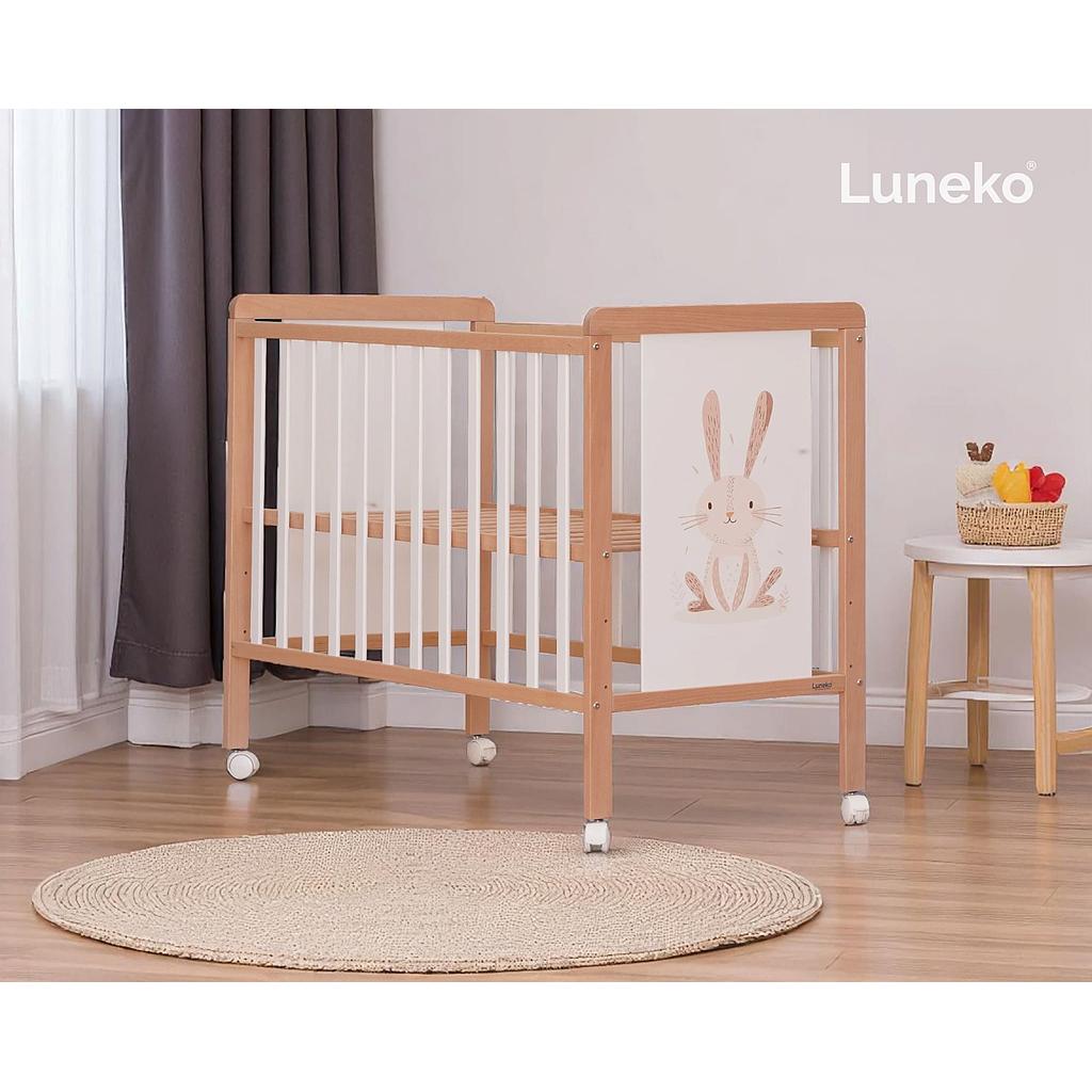 LUNEKO LIT EN BOIS LUNEST BUNNY NATURE 120X60 CM