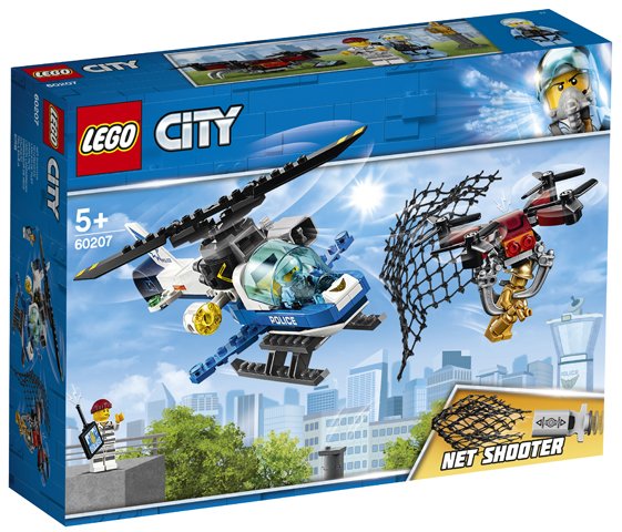 LEGO CITY SKY POLICE DRONE CHASE 60207