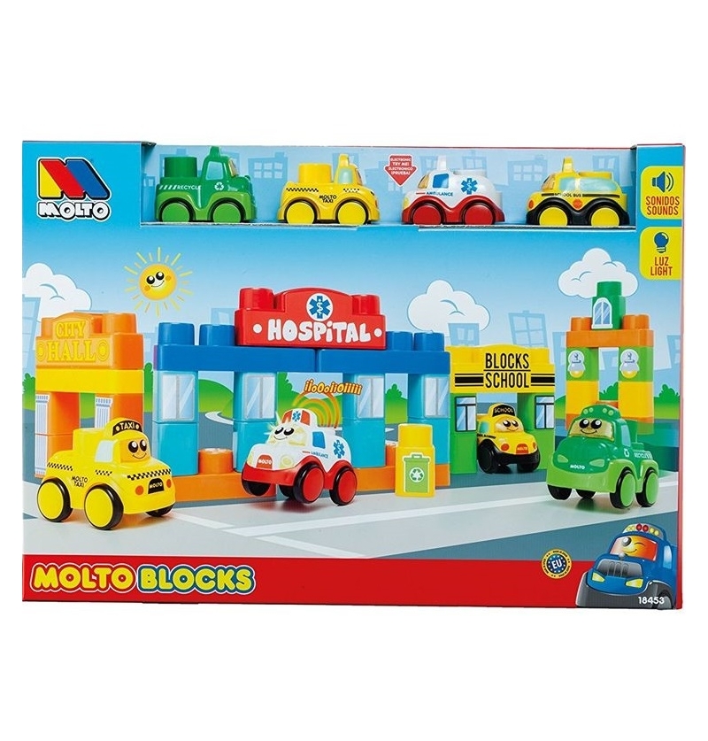 LEGO 4 VOITURES 37 PCS 18453