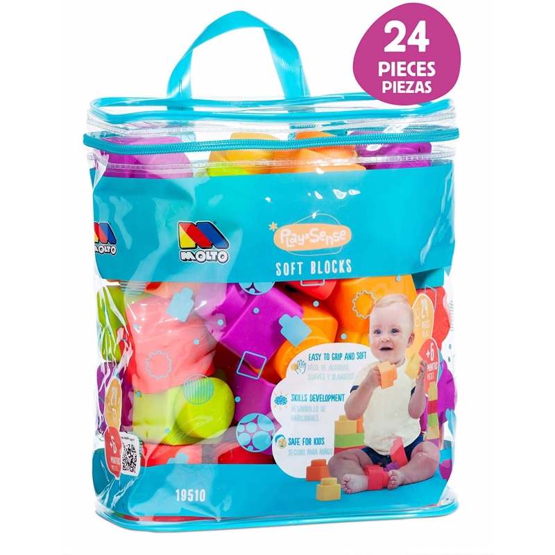 MOLTO LEGO SILICONE 24 PIECES