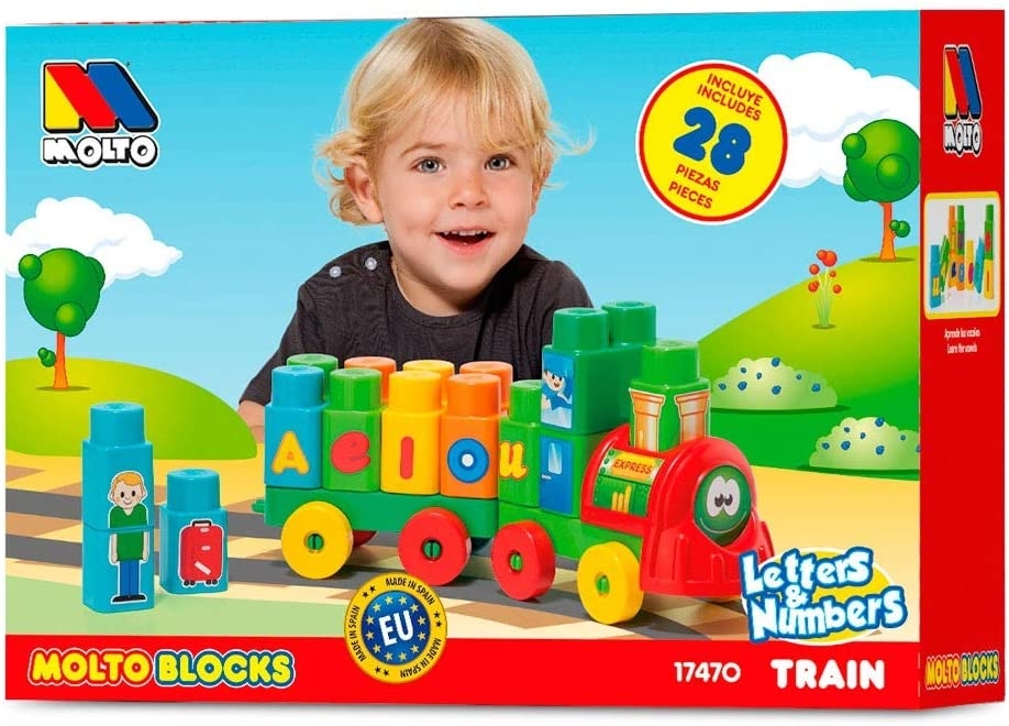 MOLTO LEGO TRAIN 28 PCS