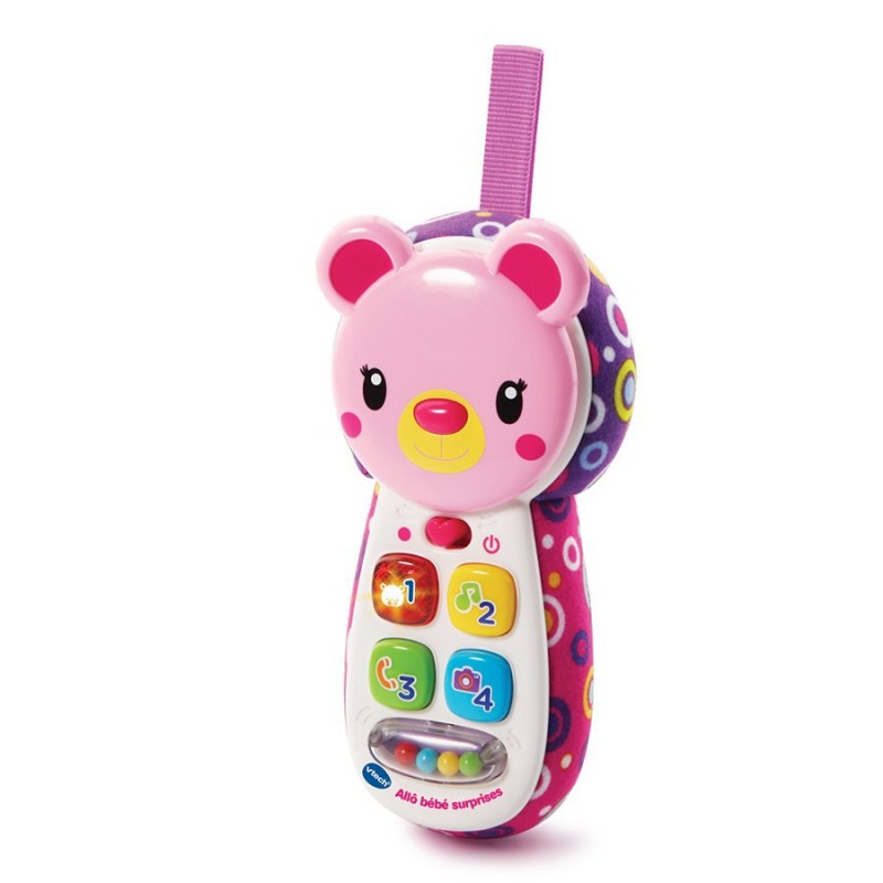 VTECH ALLO BEBE SURPRISES ROSE