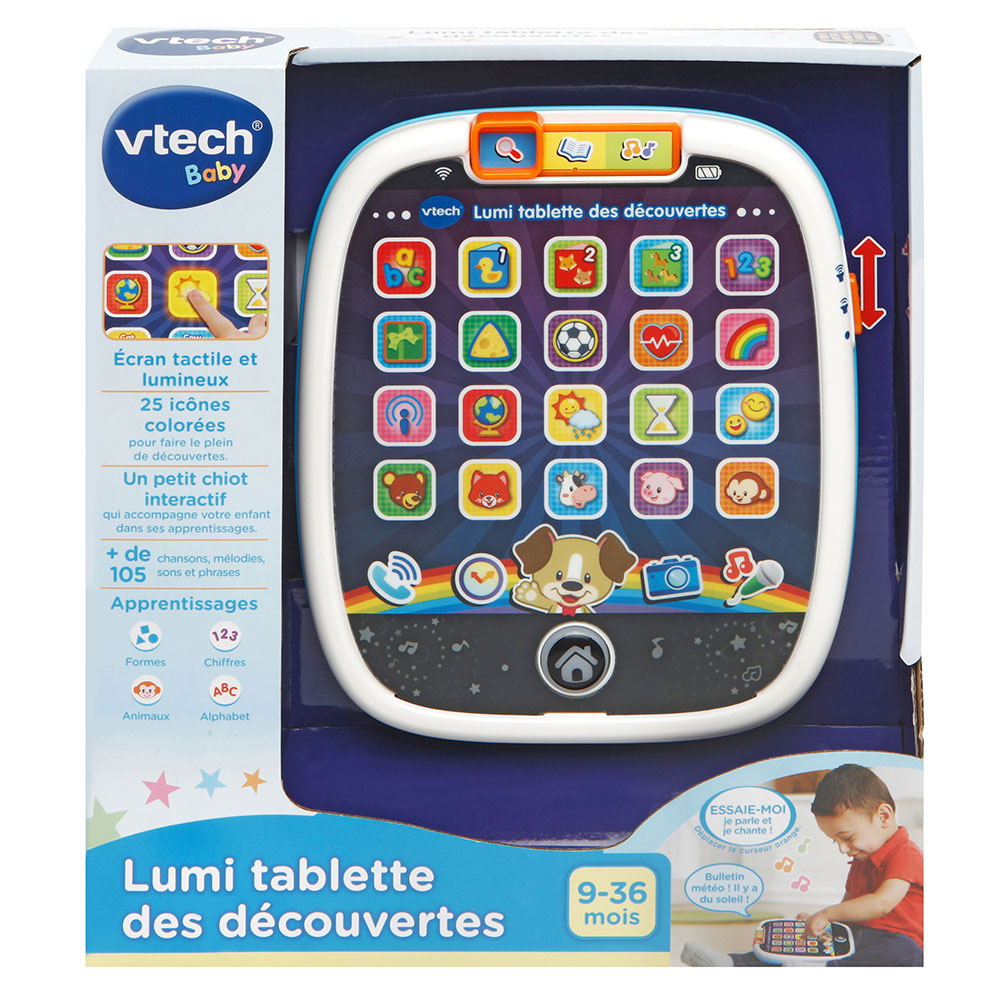 VTECH LUMI TABLETTE DES DECOUVERTES BLEU