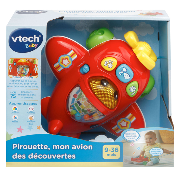 VTECH PIROUETTE, MON AVION DES DECOUVERTES