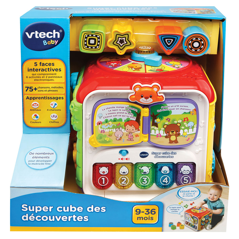 VTECH SUPER CUBE DES DECOUVERTES