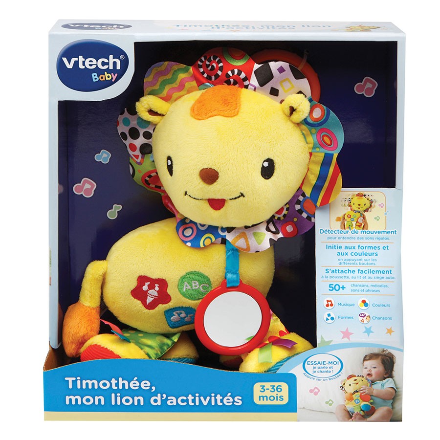 VTECH TIMOTHEE, MON LION D'ACTIVITES