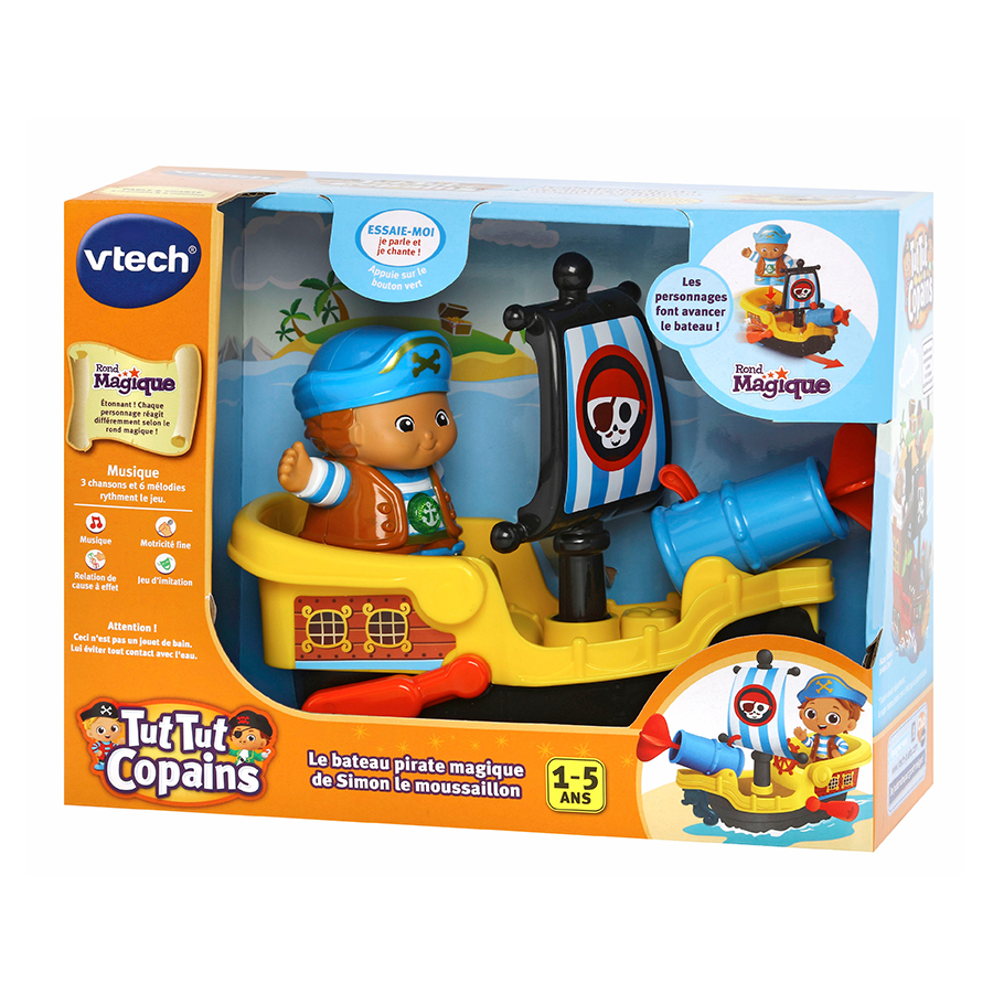 tut tut copains le bateau pirate magique