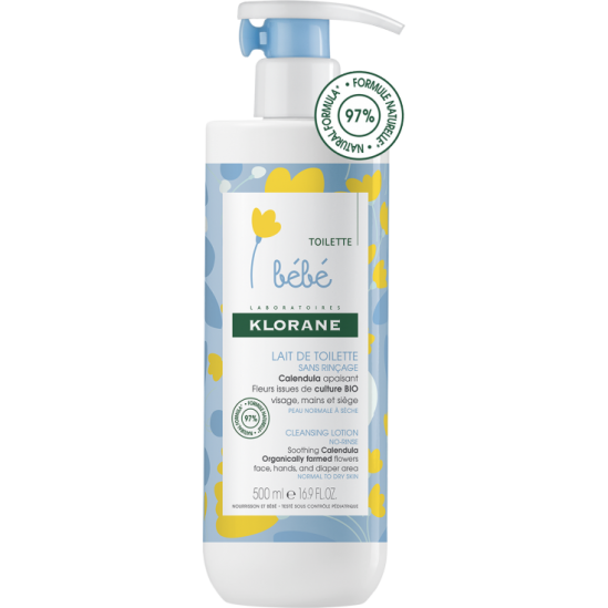 KLORANE LAIT DE TOILETTE SANS RINCAGE 500 ML