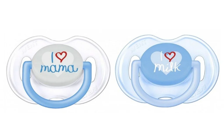 AVENT 2 SUCETTES FASHION1 0-6M