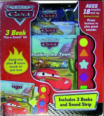 CARS 3 LIVRES MUSICAUX 3 EN 1