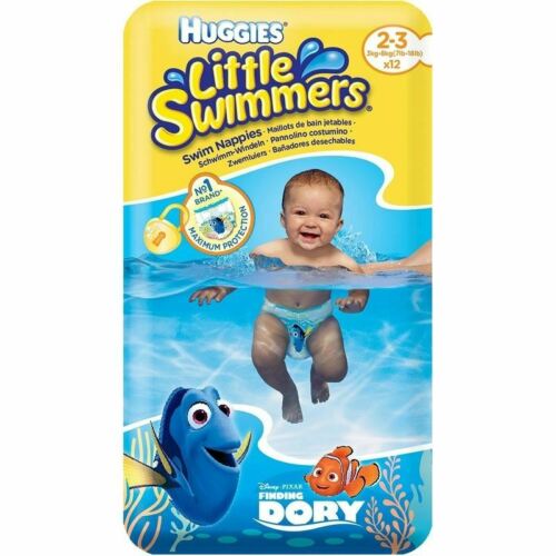 HUGGIES COUCHE PISCINE 3-8 KG 12PCS