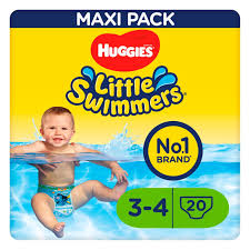 HUGGIES COUCHE PISCINE 7-15 KG 20PCS