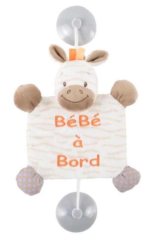 NATTOU BEBE A BORD ZEBRE