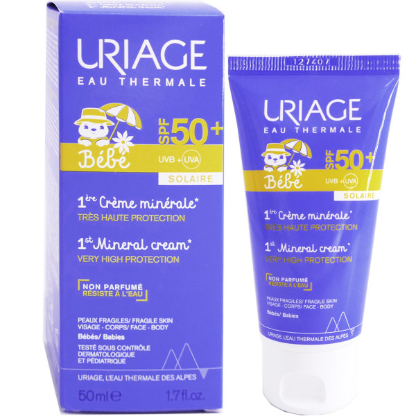 URIAGE 1ER CREME MINERALE SPF50 50 ML