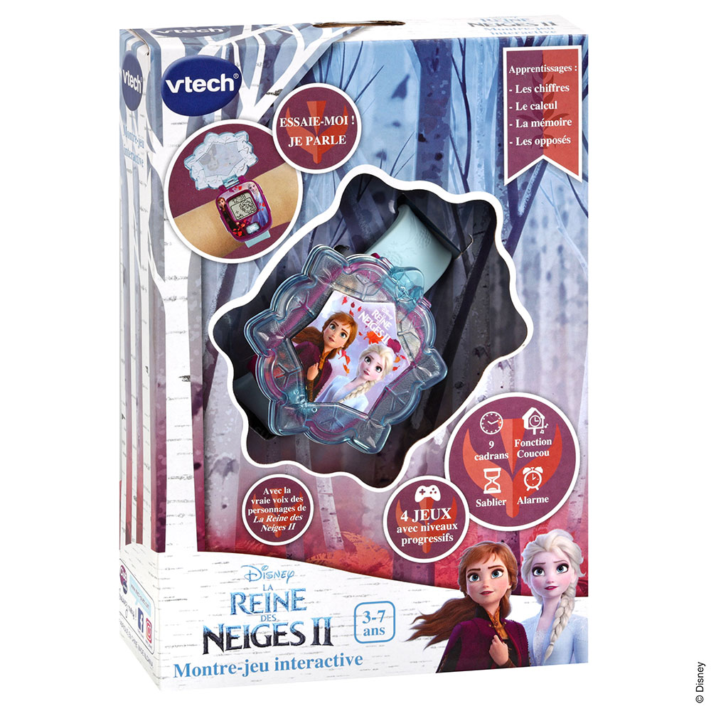 montre jeu interactive reine des neiges II