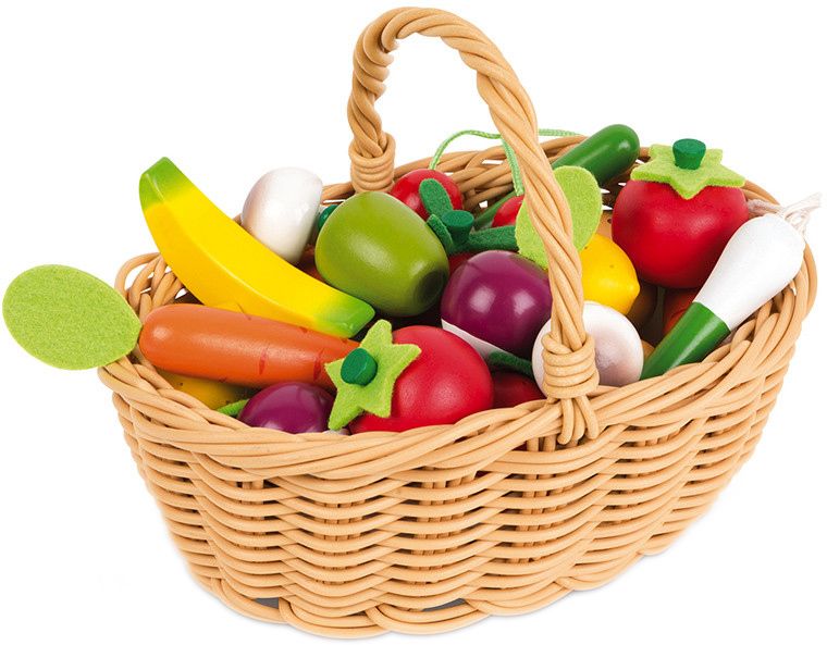 JANOD PANIER DE 24 FRUITS ET LEGUMES